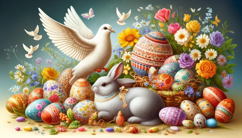 Поздравляем с Пасхой!